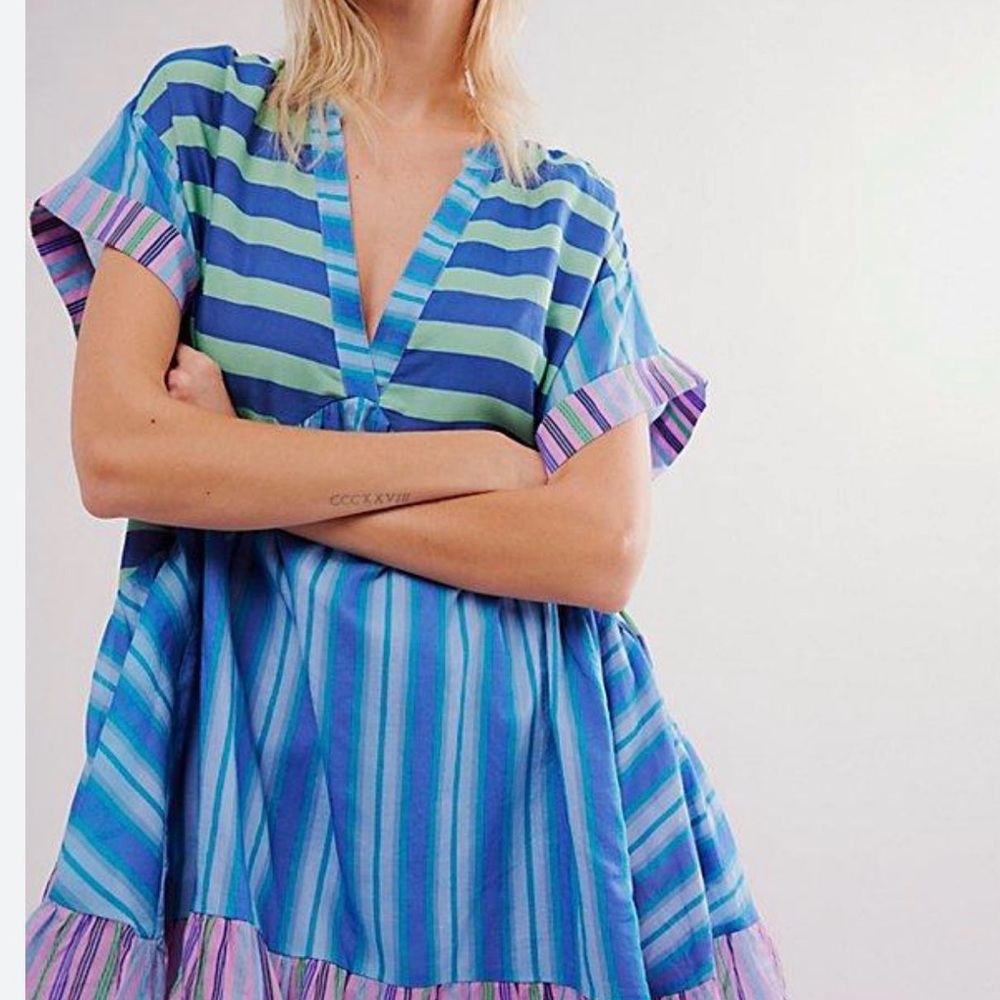 EUC Free People Agnes Dress, Sz Med